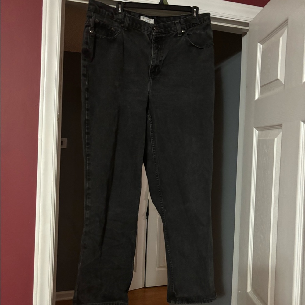 Plus Sized Straight Leg Jeans